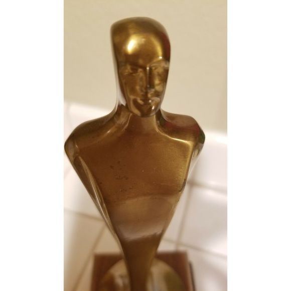 Art deco bronze Oscar Academy award movie mcm - Picture 4 of 6
